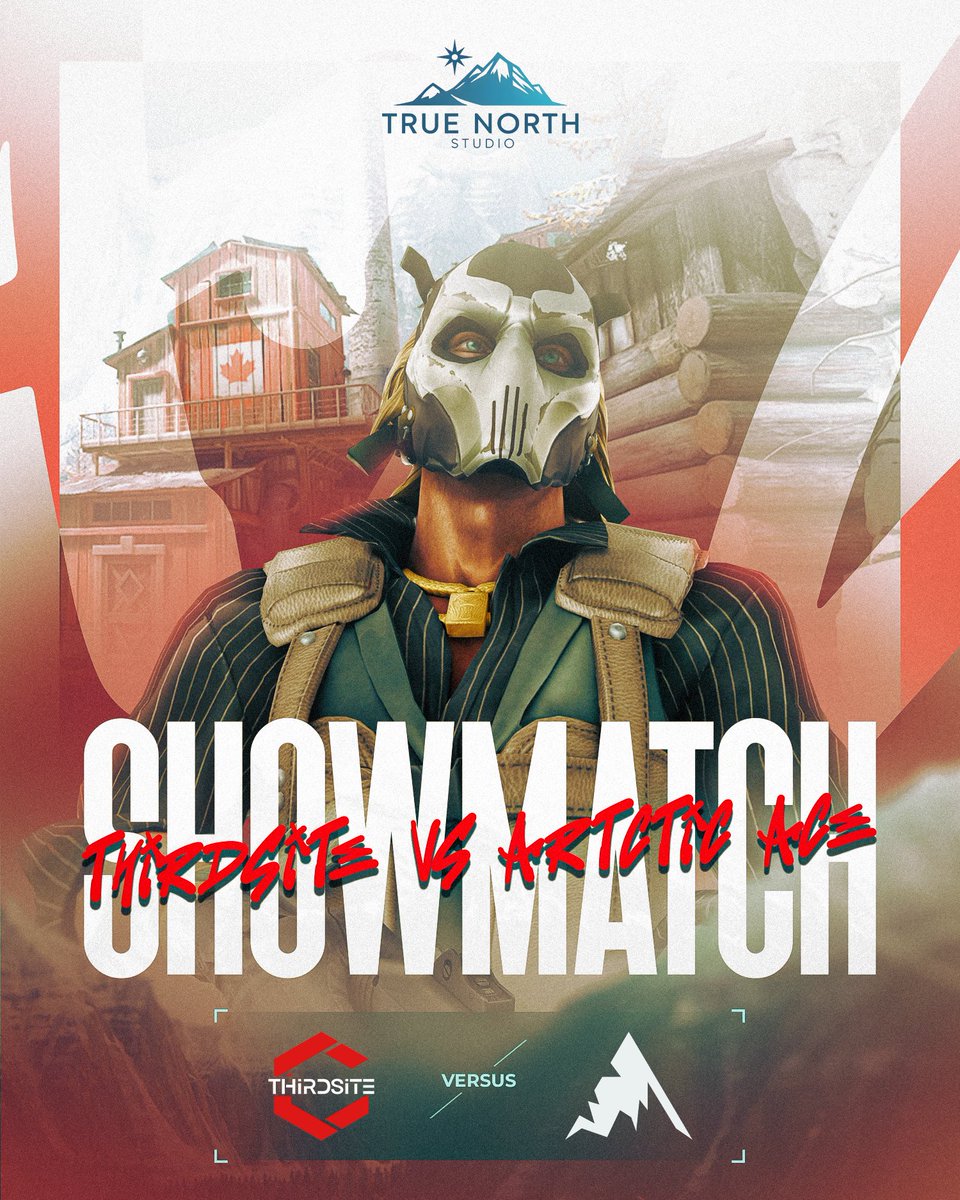 Third_Site's tweet photo. 🍁 CANADIAN SHOWMATCH 🍁

🇨🇦 ThirdSite 🆚 @ArcticAceCA 🇨🇦

🗺️Maps (BO3)
• Splinter
• Backalley 
• Subzero

📅 Saturday |  6:00 PM EST
🎥 Streaming by @TrueNorthPrd https://t.co/cCzvlEttSF