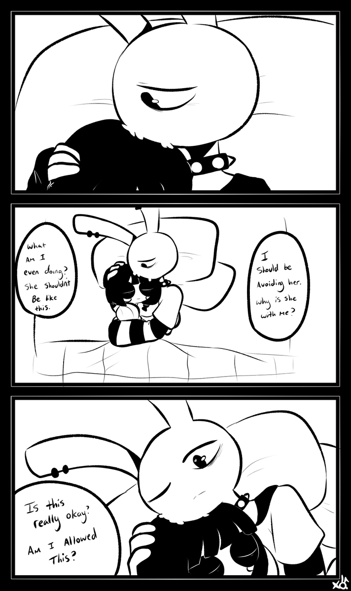 XObunny04's tweet photo. Double AU

It's time for Jax to finally have a heart to heart with Ribbit. Next pages we are gonna be seeing some more about this, but for now, enjoy the ride.

Make sure to click the image to read the whole comic!!

20/?? https://t.co/4LniC8OlfN