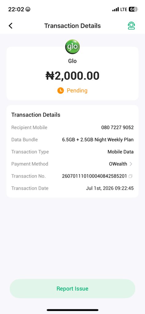 Pizzy17463791's tweet photo. @GloWorld 080 7227 9052, abeg refund https://t.co/89UfGHAv8F