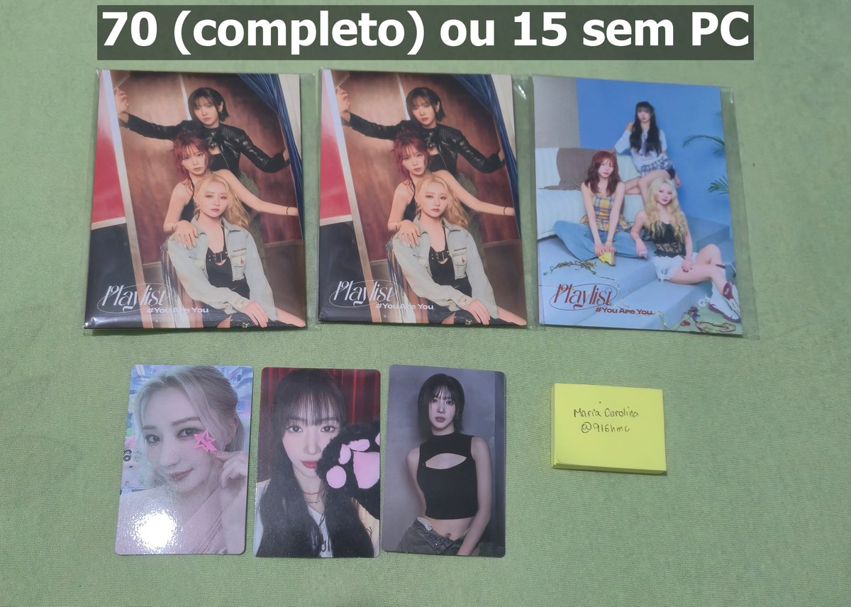 916hmc's tweet photo. [VENDO/VENDA] Photocards Dreamcatcher e Poca Album UAU.

Valores nas imagens (alguns valores foram reajustados) + frete. 

Informações sobre minhas vendas e feedbacks em https://t.co/rB2HlwsrBq https://t.co/mlJ2If7uyf