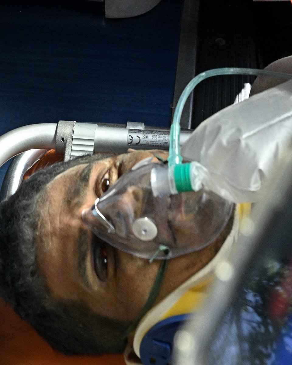 Complex's tweet photo. A miracle pulled from the rubble 🙏

A 43 year old man named Hernan Gil was pulled alive from beneath a collapsed nine story building in Venezuela after spending eight days trapped under nearly 30 feet of rubble. Rescue crews called the 70 hour operation ‘miraculous.’ The security guard was conscious, stable, and reunited with hope after surviving the country’s devastating earthquakes.

[📸: via/ GettyImages]