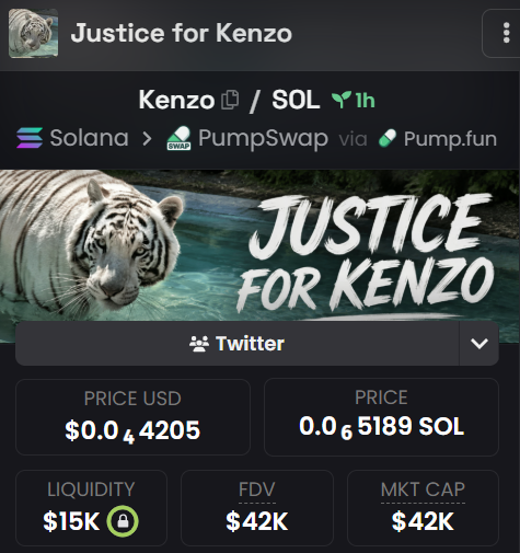 sam_degens's tweet photo. Justice For $Kenzo 🐯 Let's Send iT !! https://t.co/y9VwGywie6