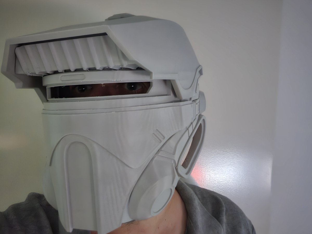Duras_501st's tweet photo. Printed the racer's helmet from the upcoming Star Wars Galactic Racers game. I'm looking forward to painting this in my own colour choices

Files by Mystery Makers
 #StarWars #GalacticRacer https://t.co/P6XdH9DG4U