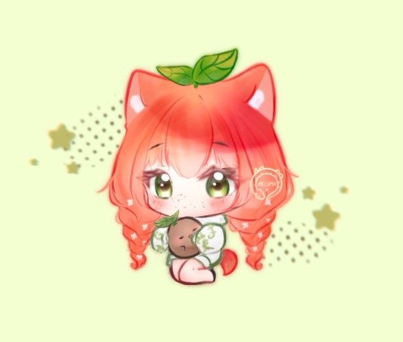 melumii_'s tweet photo. smol bean for digivt on #vgen 🌱💛 https://t.co/mhosjstCEF