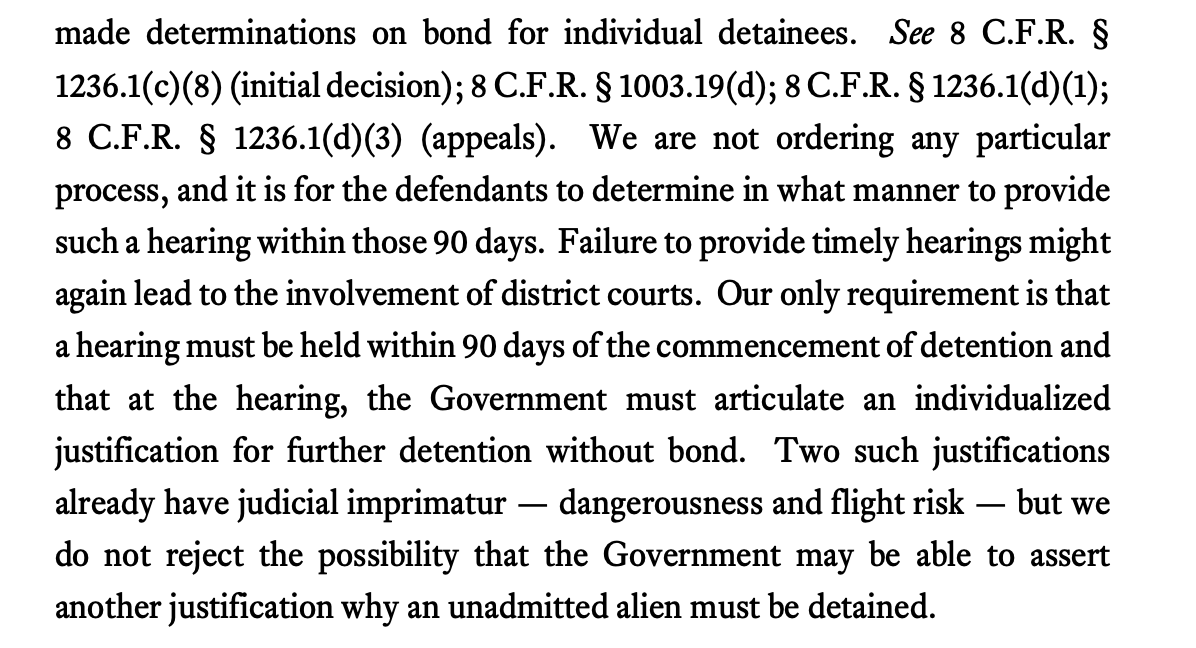 kyledcheney's tweet photo. BREAKING: The 5th Circuit Court of  Appeals just ruled 2-1 that ICE cannot detain people under the Trump administration's massive new detention policy for more than 90 days without affording them a bond hearing.

https://t.co/bEpLmClKGr https://t.co/e8B246OJov