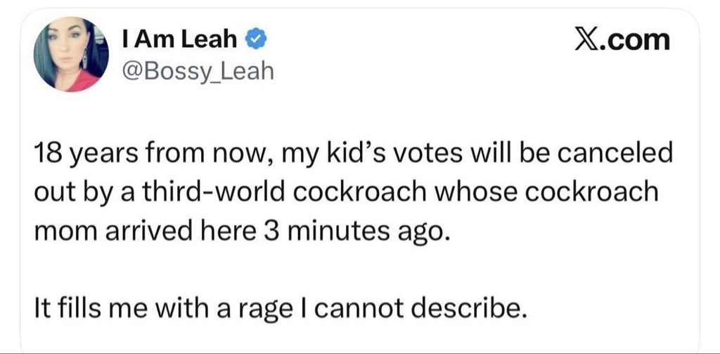 9mm_brain's tweet photo. @Bossy_Leah @LADominate Going by this rhetoric, you can’t figure out if you’re Hitler or Hutu-power https://t.co/oSVZ6M0e9G