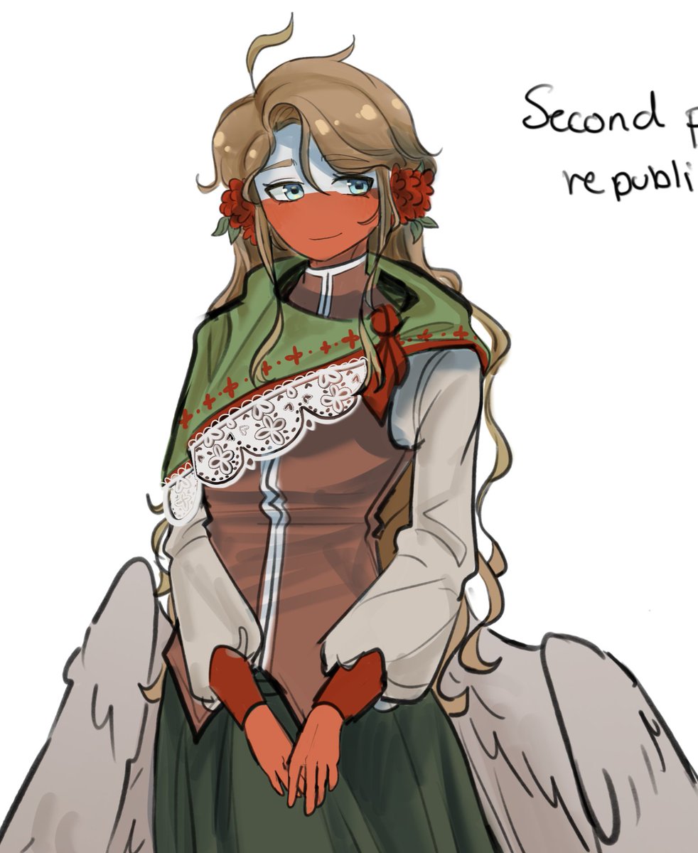 2SKSigma's tweet photo. I made this as a reference for my main art piece (she's 1.80m btw) 
#Countryhumans #CountryhumansPoland https://t.co/0pbBICqfY7