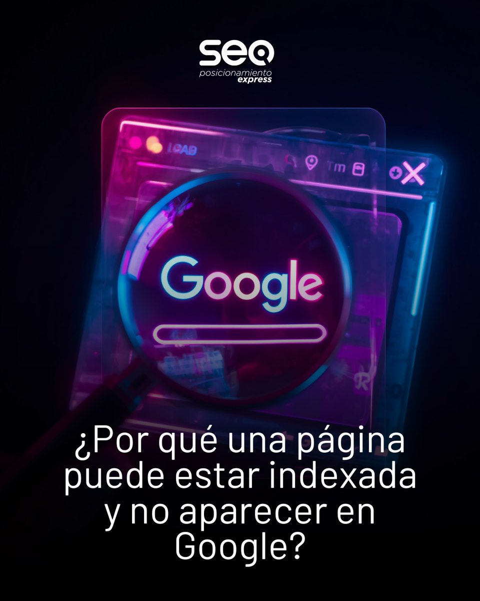 Posicionamien11's tweet photo. ¿Por qué una página puede estar indexada y no aparecer en Google? Algunas causas son:

• contenido poco competitivo
• intención de búsqueda mal resuelta
• menor autoridad
• poco contexto
• relevancia insuficiente

#SEO #Google https://t.co/kO2hU5PxbD