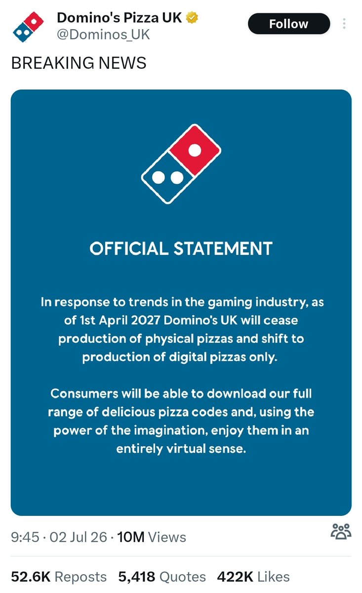 nib95_'s tweet photo. In addition to PlayStation recieving insane backlash from consumers, they're now becoming a meme too.

Companies are satirically mocking their physical announcement and gaining tens of thousands of likes doing so. https://t.co/7PUZTSiqL0