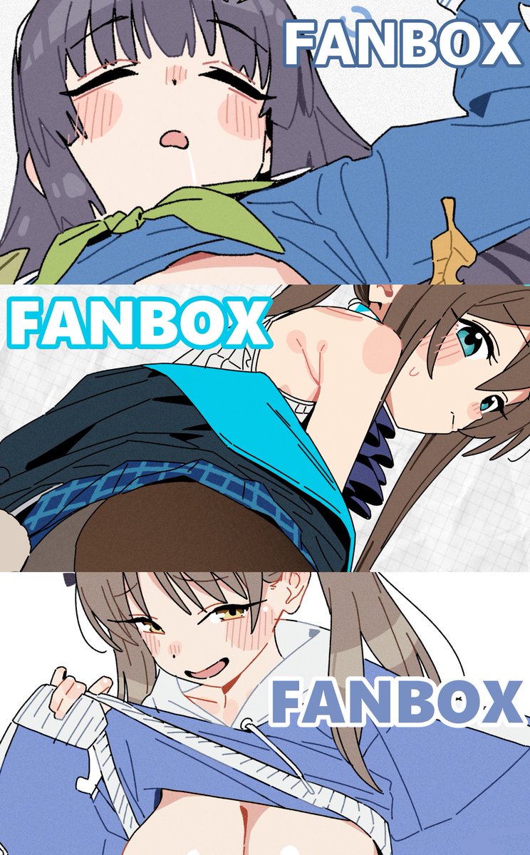 霞沢ミユ(ブルアカ) 「六月FANBOXまとめ 結構描いてます。! FANBOX:」|🌸リュウ🌸のイラスト