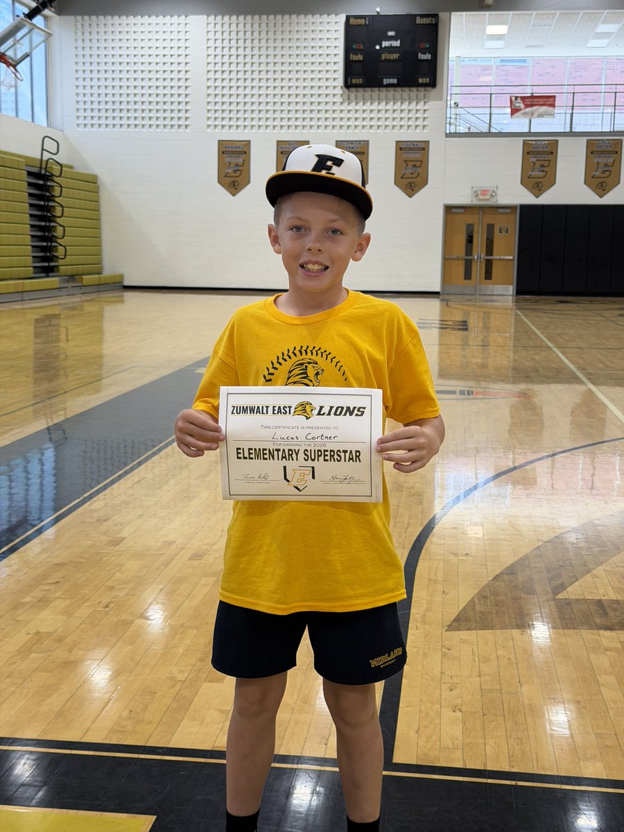 FZE_Baseball's tweet photo. Elementary School Super Star Challenge winner: Lucas Cortner https://t.co/g5J0gtrBQT