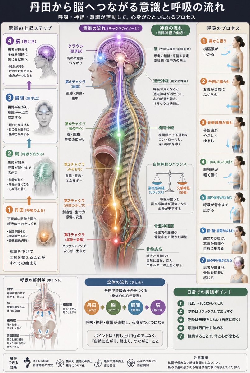 enemagra_OA's tweet photo. 自分の心身を最適な状態に調律するメソッド

「気持ちよくなろう」とするほど
感覚は遠のき、
呼吸や身体感覚をそのまま観察していると、結果として自然な心地よさや気持ちよさ
が現れやすいと言われています

快感を追いかけるのではないです❌
気持ちよさから降臨します⭕️ https://t.co/LCmRCoT2xs