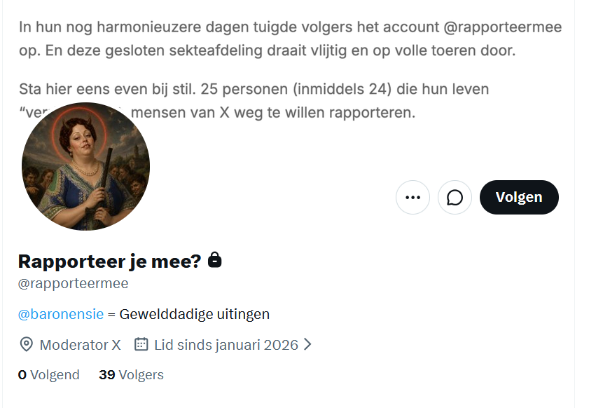 Rick_Timmer5's tweet photo. Wilt u weten hoe dat werkt, dat rapporteren op X en waarom je om onzinnige zaken wordt gerapporteerd door de minions van @chrisklomp   Kijk hier even https://t.co/zsdOWyniT4