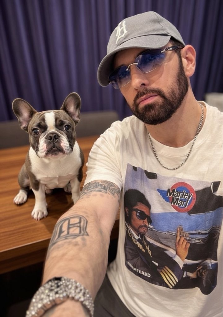 Mmather014's tweet photo. #Eminem #Stans Says hi https://t.co/ybf6eCwyWc