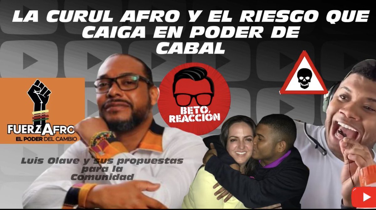 LUISEROLAVE's tweet photo. Hace 4 años, @Betocoralg fue el único que me apoyó desinteresadamente cuando advertí que Polo Polo se iba a apropiar de la Curul Afro para entregársela al Uribismo; me invitó a su canal varias veces e hizo publicaciones respaldando mi lucha. Finalmente ganó el bodrio de Tolú, como lo llamaba él; y yo tuve que salir del país.
Hoy que Beto nos necesita, debemos estar también incondicionalmente para él. #LiberenABetoCoral ✊🏾