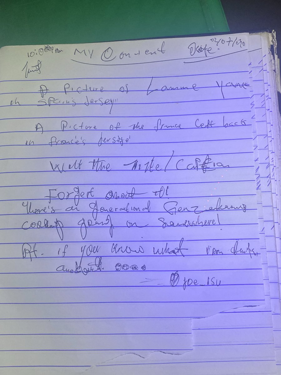 Joe_Isu's tweet photo. Hey there twitter world… I’ll be coming back with the results of theses some day. 
But if you can first me let’s go 😂😂😂😂 https://t.co/6VuShRhR1F
