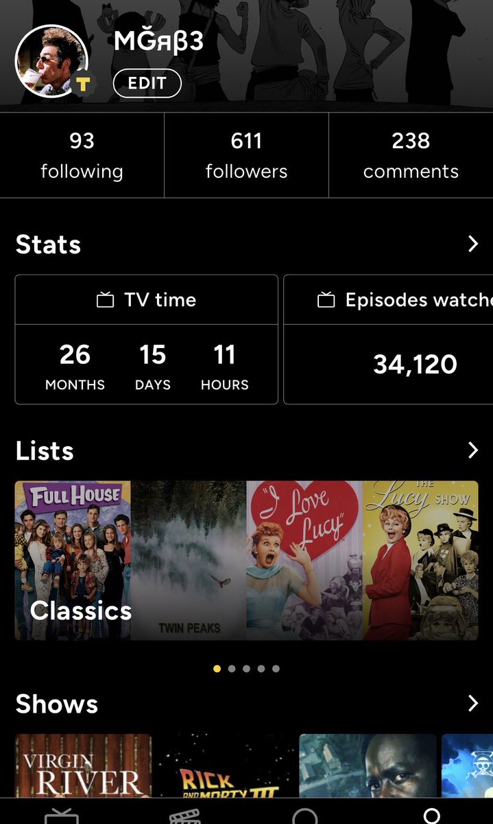 Mgrb322's tweet photo. يعني خلاص ماعاد فيه TvTime والله منغبن بعد 12 سنه وانا ما استخدم غيره ومتحمل التعليق والمشاكل يقولون بنقفله !!  انا وين اروح انا وعفشي https://t.co/n5Lv6RL8F6