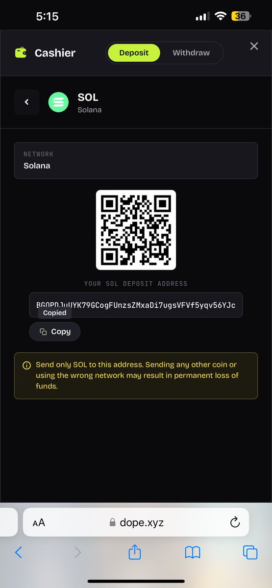 jrollon15's tweet photo. @AmeerHussain @dopexyz Thanks for the opportunity! Hope I win @AmeerHussain @dopexyz 🙏

Sol
BGQPDJuUYK79GCogFUnzsZMxaDi7ugsVFVf5yqv56YJc

Username: jrollon3014

Manifesting proofs below👇✅ https://t.co/Y27Py1mWiP