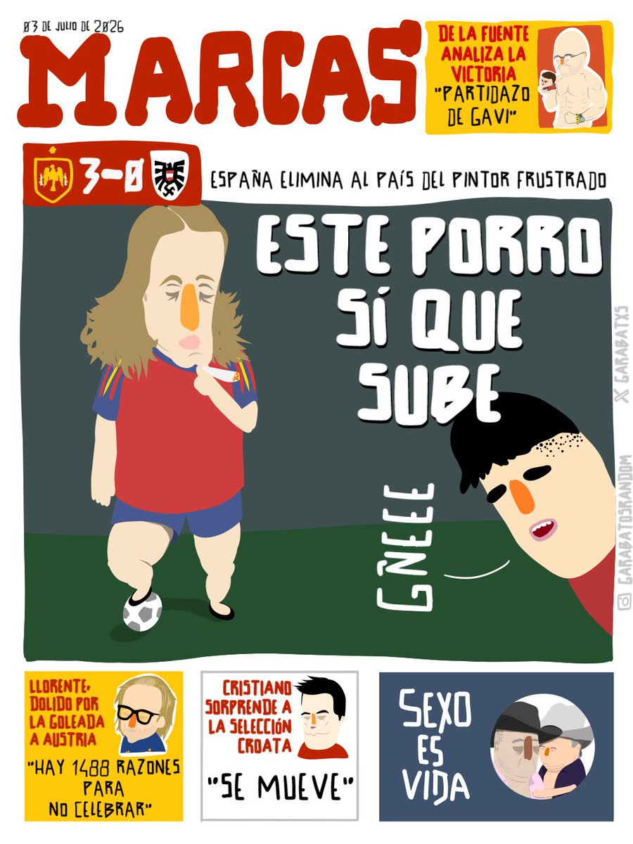 Garabatxs's tweet photo. 📰🗞️

Portaditas fresquitas https://t.co/A9w7bAKinn