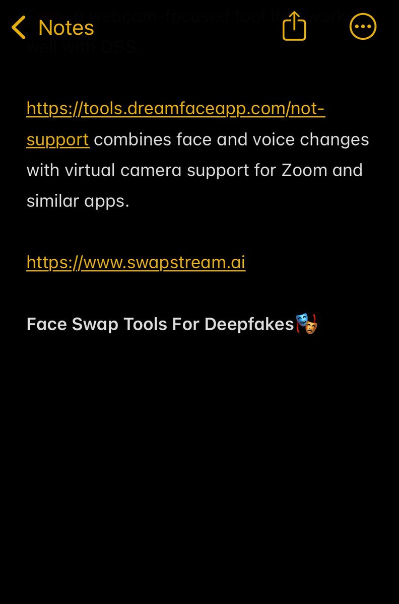 freetutoriall's tweet photo. Some useful swap face tool for deepfake  🧰 🌴 https://t.co/ITJ1Q0aVRS