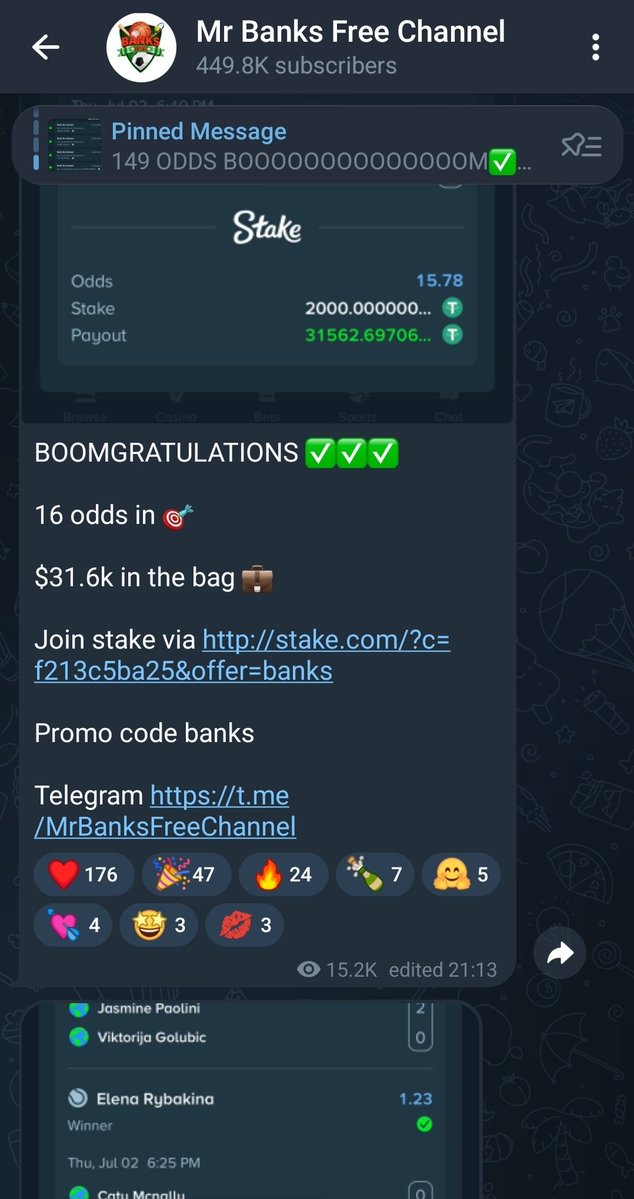Cappella309's tweet photo. @Mrbankstips Active follower of Mr Banks
Stake Id:Cappella https://t.co/bV8DI0ODUZ