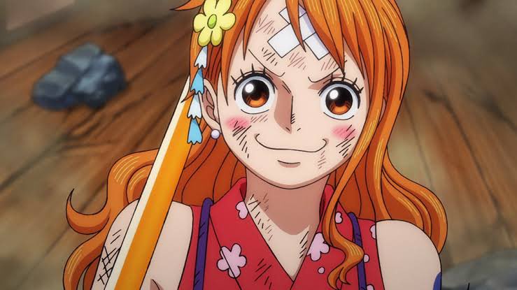 5sVzDwTrW9kzYjs's tweet photo. 今日はONE PIECEのナミの誕生日です！ナミおめでとー🎉🎂麦わら一味の航海士で大好きなものはお金とみかんであり、金銭関係が絡むと目の色が変わり直前まで恐れてたものを忘れてしまうくらいお金にがめつい所が印象的です✨
#ナミ生誕祭2026
#ナミ誕生祭2026
#ワンピース
#アニメキャラ
#誕生日 https://t.co/RDcHFxvd50