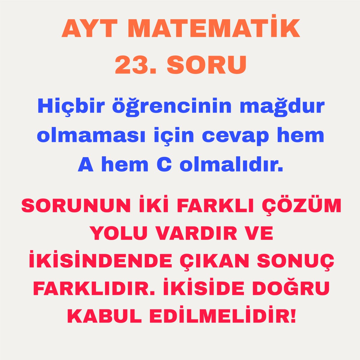 firetbahce's tweet photo. @OSYMbaskanligi https://t.co/9D50t0WG8j