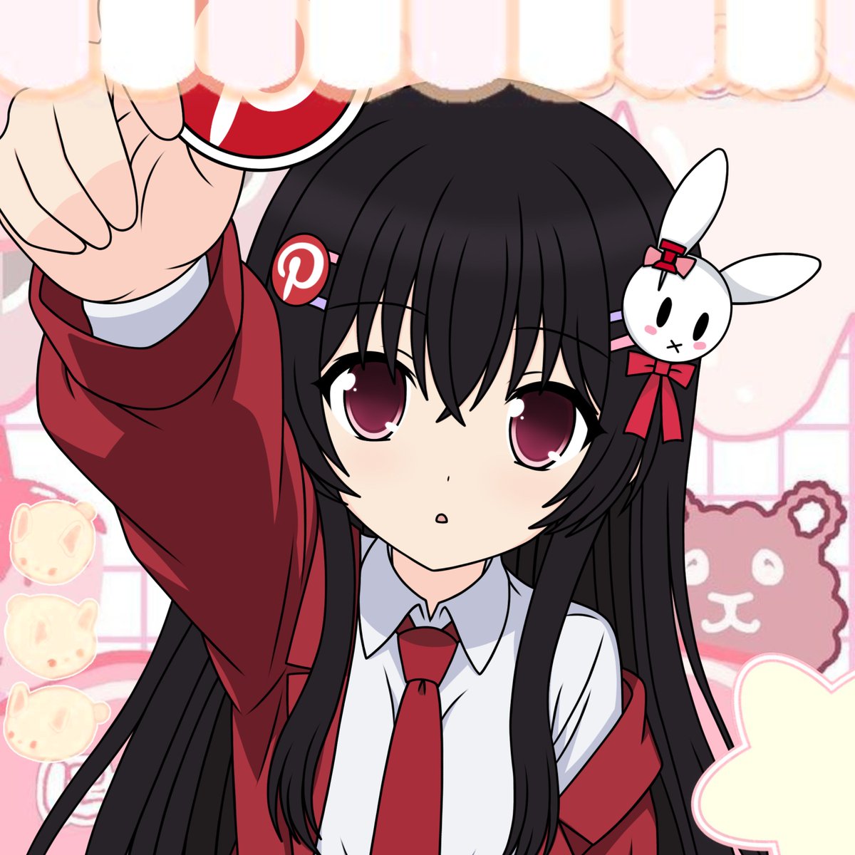 MyPinterestchan's tweet photo. Pinterest-chan cutecore time https://t.co/jpSbwoptLE