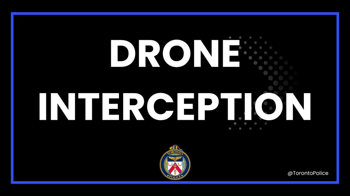 TorontoPolice's tweet photo. DRONE INTERCEPTION:
King St W & Walnut
4 pm
- unauthorized drone detected and intercepted by TPS officers - #23
- individual charged for operating drone during advertised event under Canadian Aviation Regulations
- we are actively enforcing all illegal drone activity. Operators must follow all rules and check NOTAMs before flying
#GO1369746
^se