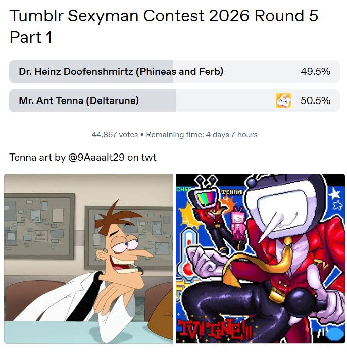 nabuco_88's tweet photo. Ok ... this time, if Tenna won.
I'll draw him completely naked !! Ok !!???
So ... go vote for him !!!

https://t.co/4bHzLlqjTS https://t.co/Yzfd6qmIA1