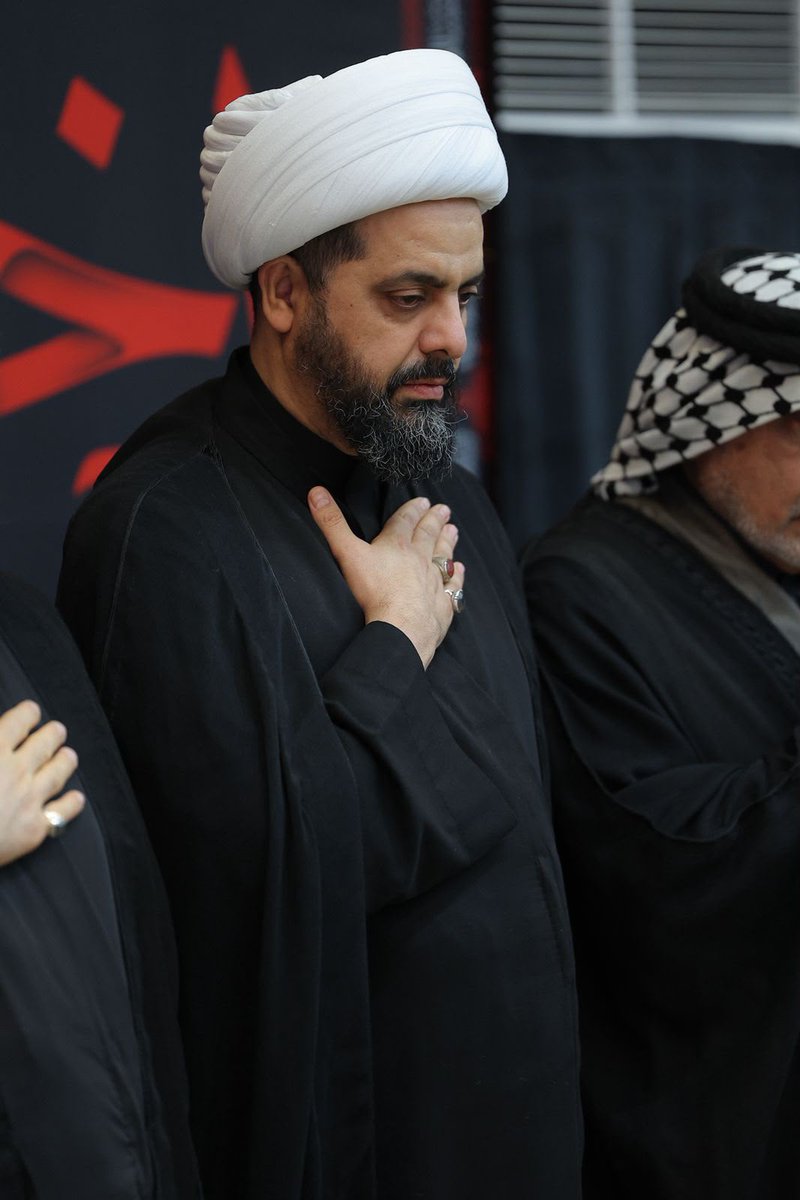 alifira41088253's tweet photo. مشاركةِ سماحة الشيخ الأمين
 في اليوم الأولِ من مجلسِ العزاءِ الحسينيِّ المركزيِّ الذي تُقيمُهُ حركة عصائb أهل الحق في العاصمةِ بغداد.
#الحسين_نهجنا https://t.co/7VGA6oQTCJ