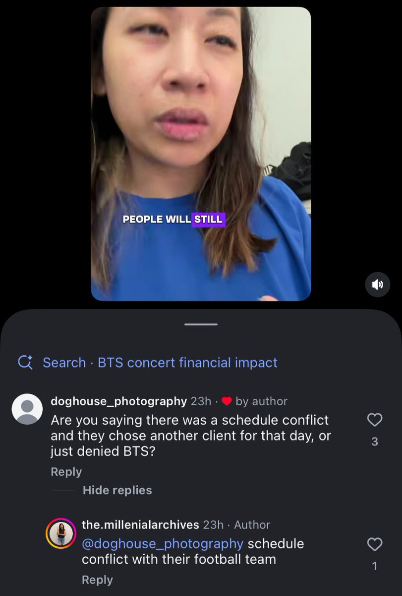 0109_StephA's tweet photo. @KakePop7 She said that it was due to schedule conflict with the football team. It’s hard to schedule a concert during football season. https://t.co/patp24YVfp
