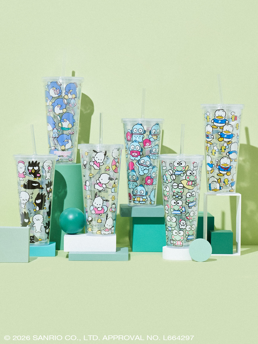 CKumacom's tweet photo. ＼本日再入荷／
sanrio house／サンリオハウス
「クリアタンブラー」

本日このあと⏰午前10:00に再入荷！
🔻詳細はこちら
https://t.co/CyNkYv5lnd https://t.co/L8iB0z0Zii