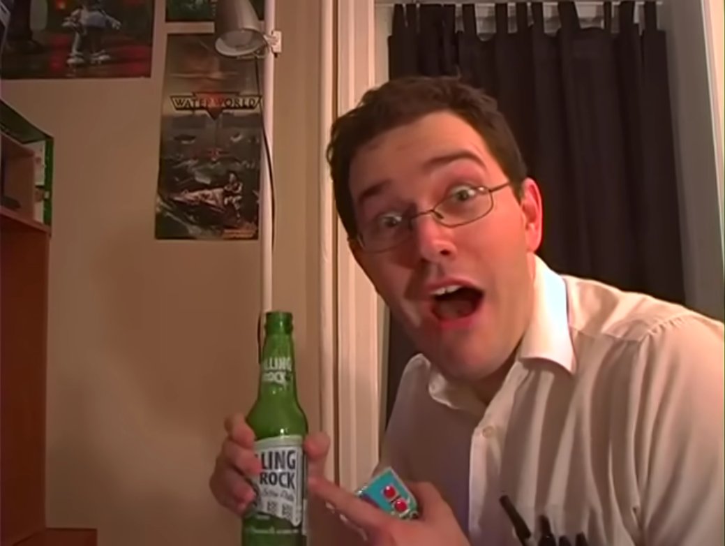 DailyAVGNQuotes's tweet photo. “I'm drinkin' Rolling Rock... on the Roll &amp; Rocker!  Rolling Rock, Roll &amp; Rocker!  Yeah, Rolling Rock ON the Roll &amp; Rocker!”

Episode 47: NES Accessories

Submitted from our Discord! https://t.co/IZvTNfi0Ea