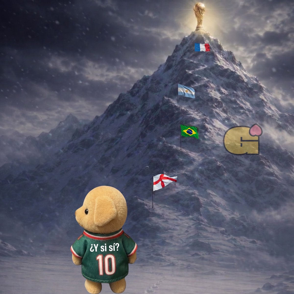 Guarromantico_'s tweet photo. 1% de probabilidad 99% de fe ✨️🇲🇽 https://t.co/kSUCKpqknK