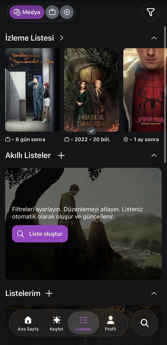 melorea_'s tweet photo. Trakt - bütün uygulamaların veri bağlantısı olan o yer.
Öncelikle sitesi var, uygulama indirmeyip de kullanabilirsiniz 👍🏻
Tamamen Türkçe.
Arayüz karışık diyen var ama bana o kadar karışık gelmedi, sofa time’ın arayüzü daha karışık. VIP yazılan kısımları kapatırsanız hafifler https://t.co/7pfE1YP1fm