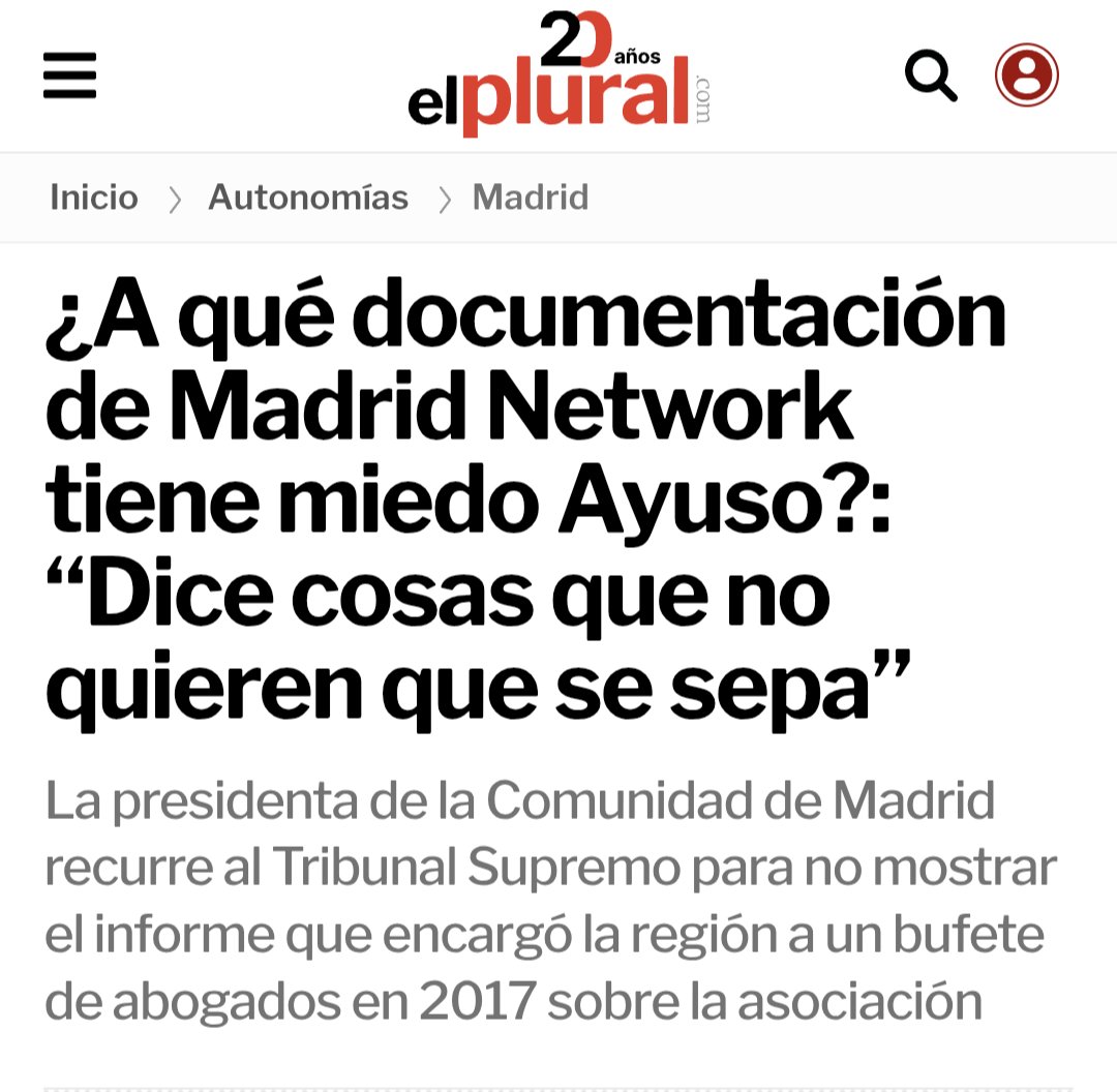 CogitoErgoFuit's tweet photo. @marodriguezb Nueva cortina de humo para que no se hable de la corrupción economica, moral y criminal del PP madrileño y tu jefa 

De esto👇

#AyusoAPrisión
#NoOlvidamos7291 https://t.co/n2i9LeBwMD