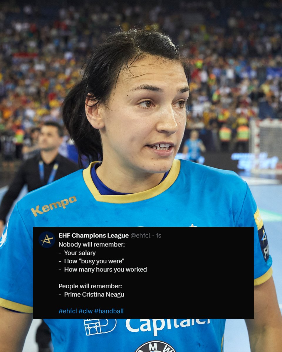ehfcl's tweet photo. ๐ง๐ต๐ฒ ๐๐๐ฟ๐ฒ๐ฒ๐๐ ๐๐ถ๐น๐น ๐ป๐ฒ๐๐ฒ๐ฟ ๐ณ๐ผ๐ฟ๐ด๐ฒ๐ ๐๐ฟ๐ถ๐๐๐ถ๐ป๐ฎ ๐ก๐ฒ๐ฎ๐ด๐. ๐งโ๐
What's your favourite memory of the Romanian legend? ๐๐ท๐ด
#ehfcl #clw #handball https://t.co/EToMLZ4iwL