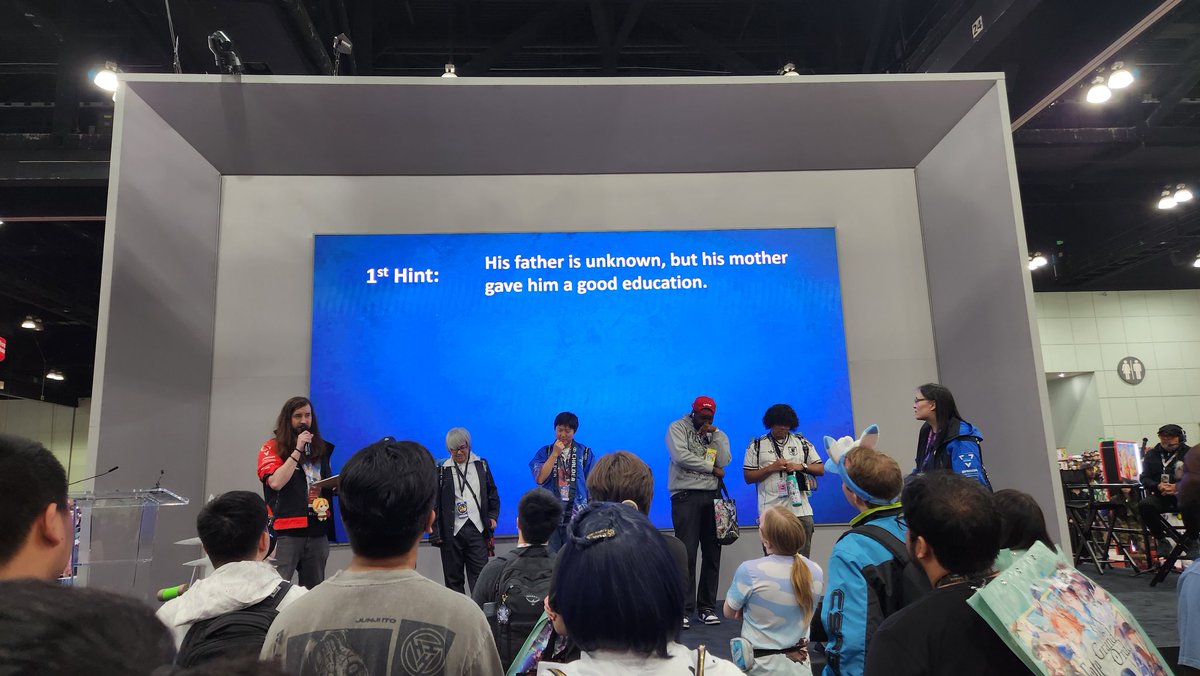FateGO_USA's tweet photo. Our Masters really know their Servants! Congratulations to all our participants! Don't forget to join the next round of Who's That Servant later today at 3:25 PM at South Hall #3320!

#FateGOUSA #AX2026 https://t.co/uzxQwEyBD7