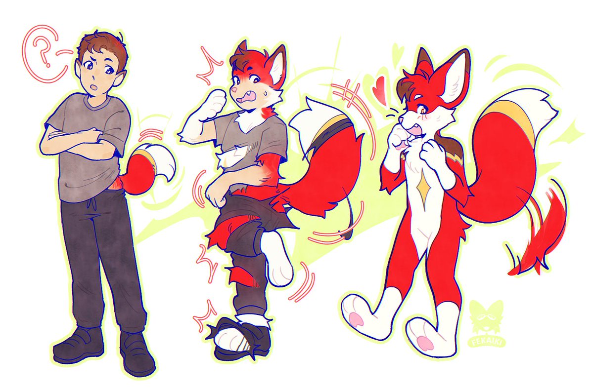 EchoFoxeh's tweet photo. Falling in love with my new foxxy form!! ;3

🎨 @fekaiiki https://t.co/En7R2rrTy5
