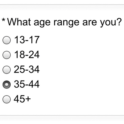 zib5678's tweet photo. Ngl I think most Americans are in favor of banning social media for kids but they think you'll have to one of these age check boxes instead of submitting your biometric data https://t.co/J1uVUfIjOC