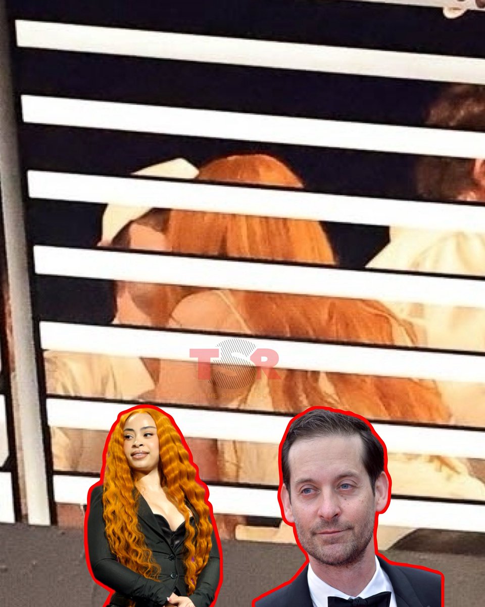 TheShadeRoom's tweet photo. Ice Spice and Tobey Maguire have sparked rumors that they were smooching it up at Mike Rubin’s White Party! Maguire, 51, best known for his role as Spider-Man, seemed really cozy with the 26-year-old rapper. What’s it giving Roomies? 👀 ✍🏾#TSRStaffAS 📷:(@gettyimages / Backgrid ) https://t.co/Q5cge1MozZ