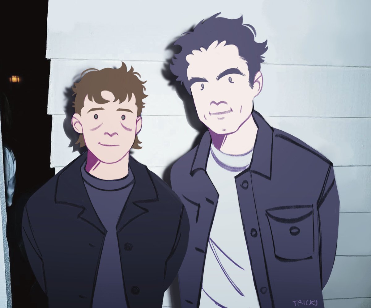 saltogranate's tweet photo. ok so. yeah. hello. this brought me back to life.
#gerranhowell #patrickball #thepitt #thepittseason3 https://t.co/65Mq83OZu3