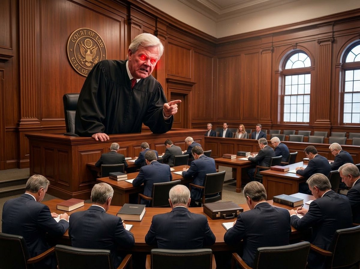 DNDp0d's tweet photo. Judge Gildea, Boomer Judge extraordinaire https://t.co/1cjSezJBVT