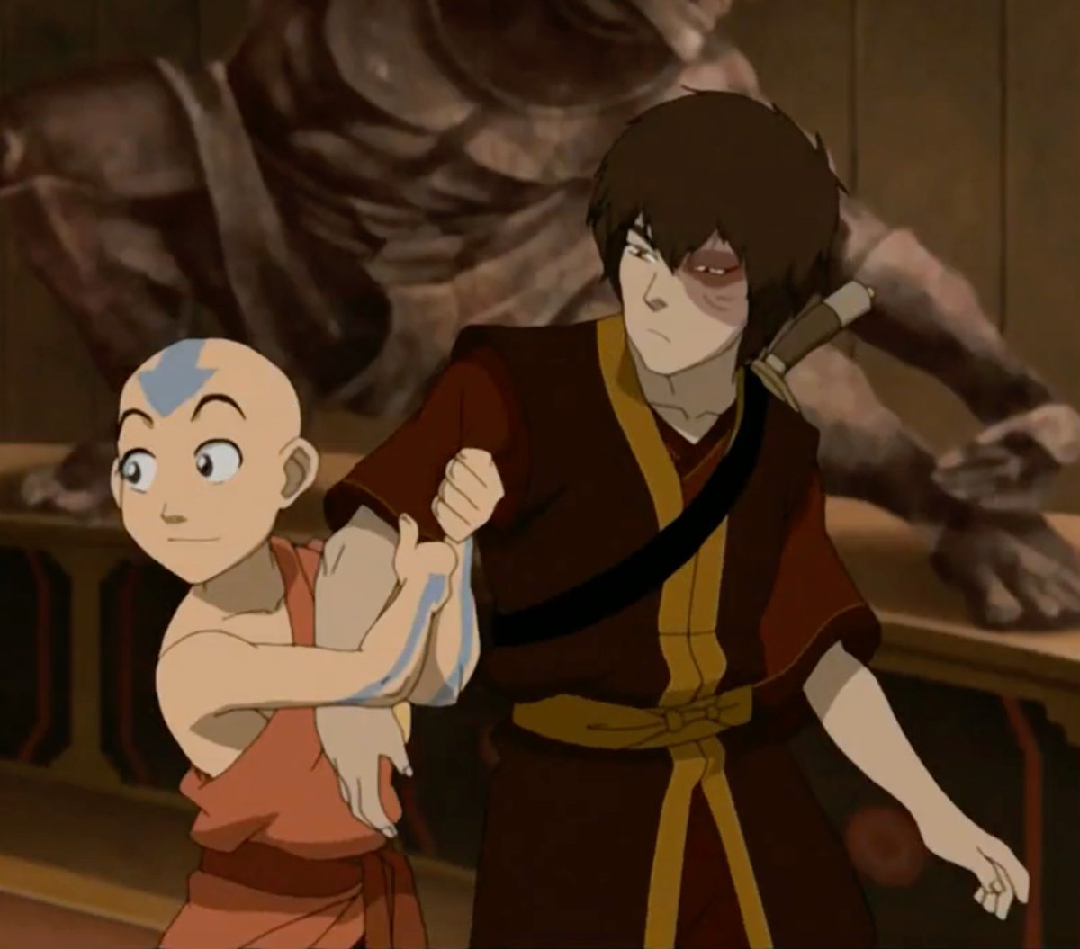 toastluvss's tweet photo. aang and his loser ass hb https://t.co/knpFNamLkb