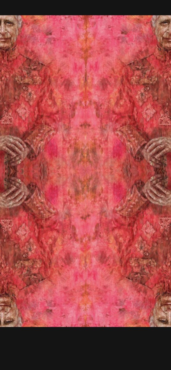 CTRL_REVOLT's tweet photo. @JMNewsNetwork_ Lets play a game.....

 Its called, how many faces and creepy figures can you find in King Charles blood red portrait? https://t.co/EaxEZ0PHJd