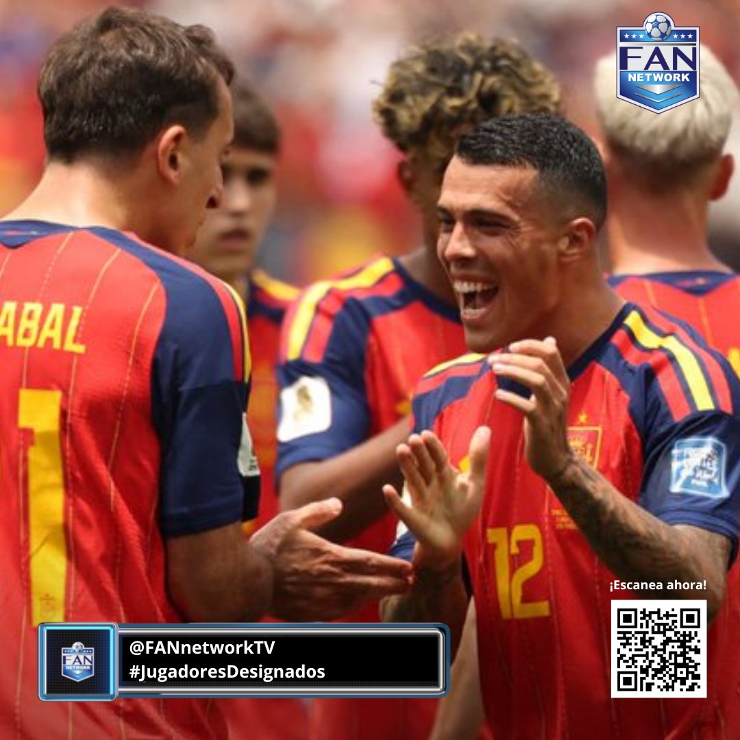 fannetworktv's tweet photo. España 🇪🇸 derrotó con comodidad a Austria 🇦🇹, reafirmó su buen momento, amplió su racha de victorias y presentó credenciales de candidato en WC2026.

Los ibéricos esperan por Portugal o Croacia.

Mira los goles y conoce los detalles del juego: https://t.co/78ZB7dqhuO

#CopaDelMundo #HighImpacto #Mundial2026 #WC2026 #FANnetworkTV #JugadoresDesignados #WorldCup2026