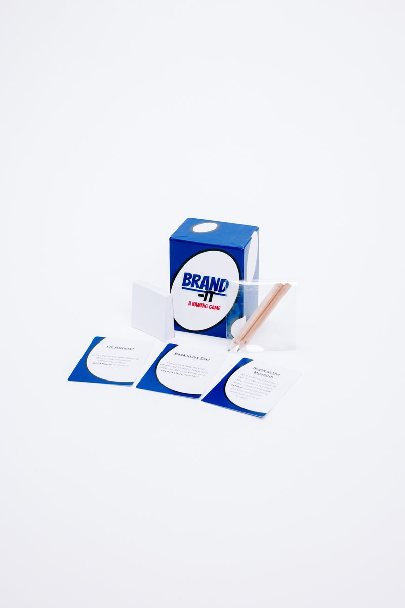 789gamesonX's tweet photo. Brand-It! A new hilarious game to play with friends and family! Perfect for game night!     

#games #familygamenight #gamenight #cards #funtimes https://t.co/Lyc3RPp3I4