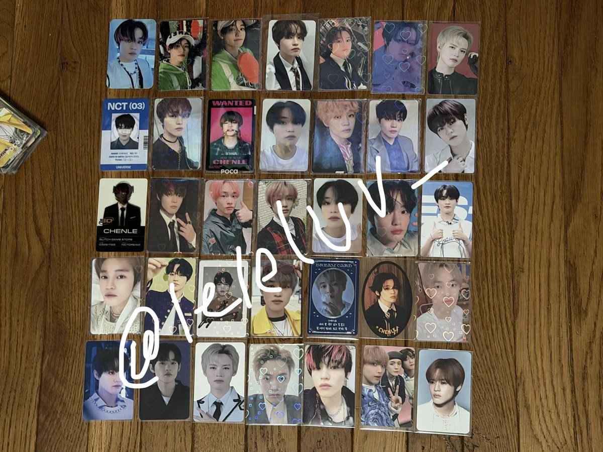 chenles_moth's tweet photo. Sadly after many years i’ve decided to drop my Chenle collection 🥲!!

$500 INCLUDING shipping, I also have plenty of albums I can add if you’re willing to pay shipping so just feel free to DM me!

All proofs are on my ig, @ lelelvr_ https://t.co/mjZywoppkj
