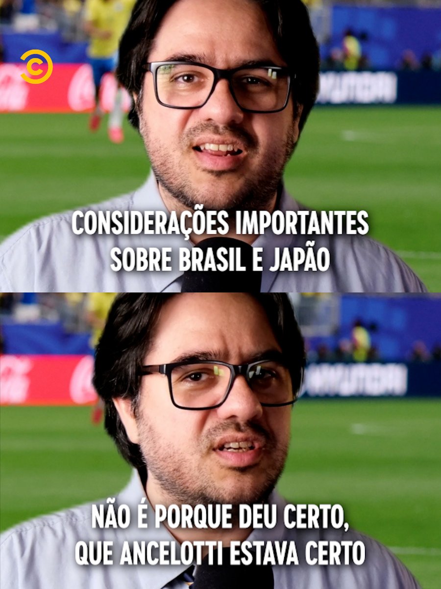 ComedyCentralBR's tweet photo. E seguimos torcendo pelo Brasil, pelo hexa e por um meio-campo que não sabote a própria Seleção 🫣 Vai Brasil! 🇧🇷✨

#EnviadoEspecialComedy https://t.co/XXfX8jcbGi